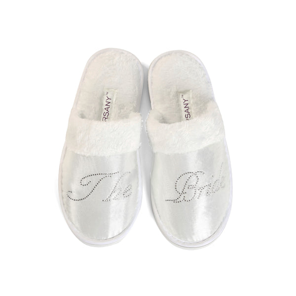 Bridal hot sale spa slippers