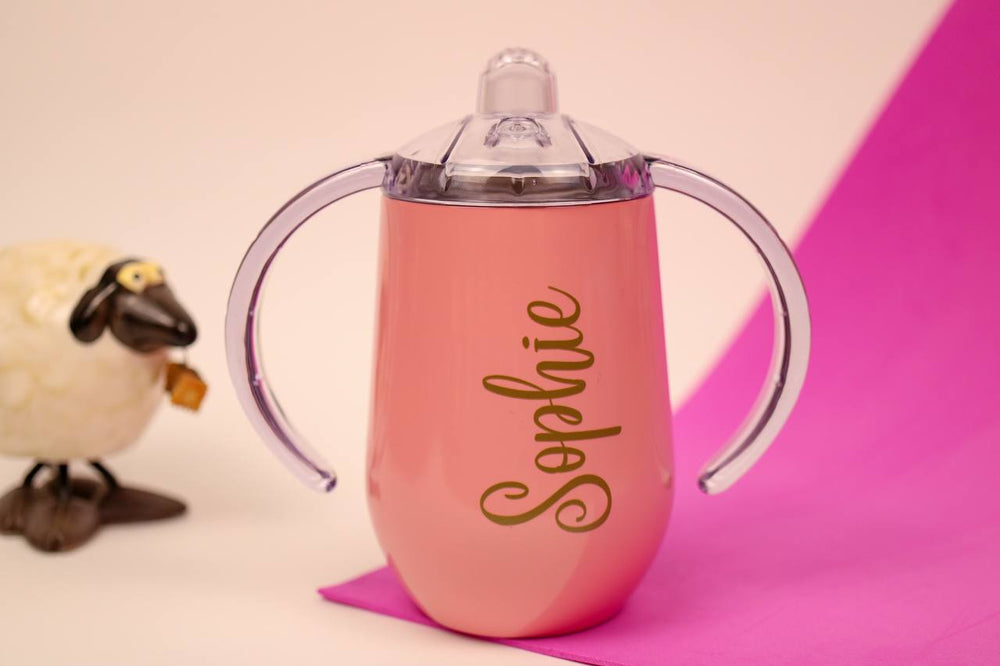 Personalized kids Valentines day sippy cup - Monster sippy cup - fairy  sippy cup - valentines day cup