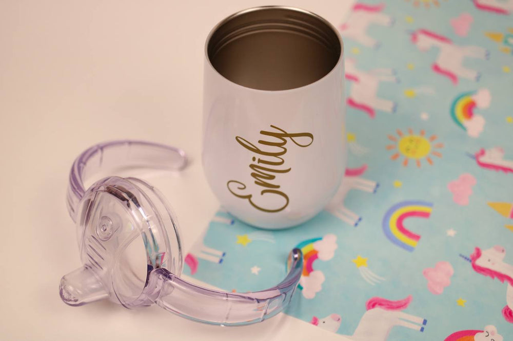 BabyBoss: Personalised Stainless Steel Sippy Cup